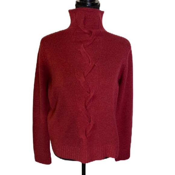 #229 FORTE CASHMERE NYC BOUTIQUE Cashmere Sweater •Size L - Picture 1 of 8